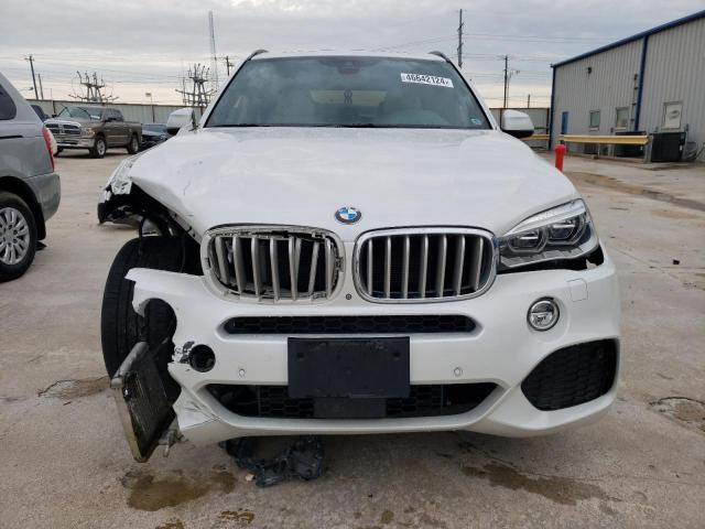 5UXKR6C5XF0J74352 - 2015 BMW X5 XDRIVE50I WHITE photo 5