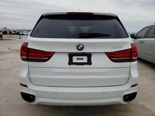 5UXKR6C5XF0J74352 - 2015 BMW X5 XDRIVE50I WHITE photo 6