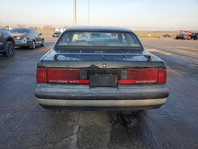 1MEPM62RXKH669395 - 1989 MERCURY COUGAR XR7 BLACK photo 6