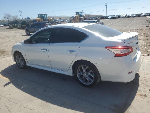 3N1AB7AP5DL716326 - 2013 NISSAN SENTRA S WHITE photo 2