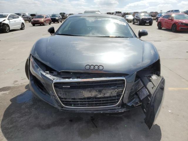 WUAAUAFGXCN003064 - 2012 AUDI R8 4.2 QUATTRO GRAY photo 5