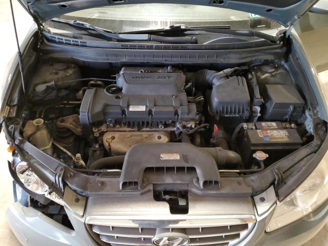 KMHDU46D19U705334 - 2009 HYUNDAI ELANTRA GLS SILVER photo 11