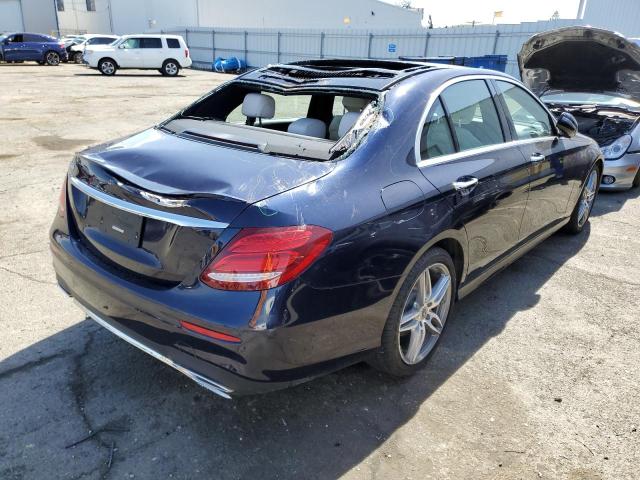 WDDZF4JB3JA402433 - 2018 MERCEDES-BENZ E 300 BLUE photo 3