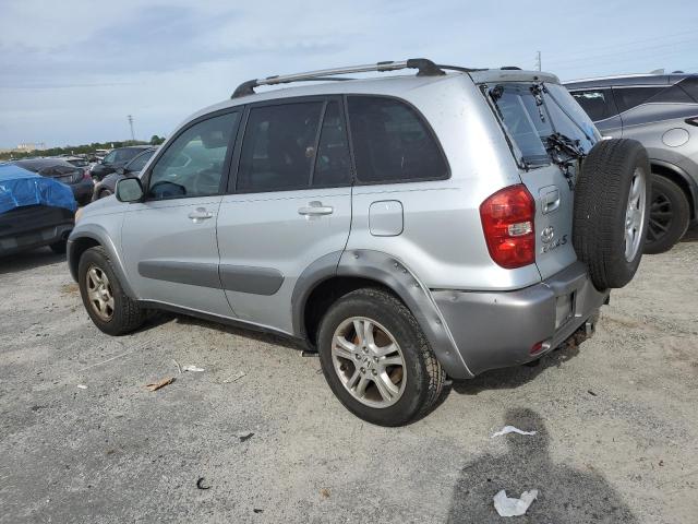 JTEGD20V740042600 - 2004 TOYOTA RAV4 SILVER photo 2