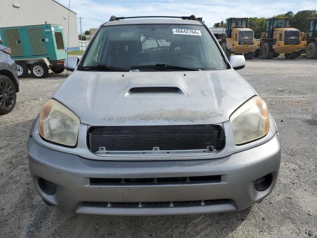 JTEGD20V740042600 - 2004 TOYOTA RAV4 SILVER photo 5