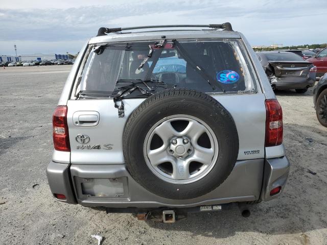 JTEGD20V740042600 - 2004 TOYOTA RAV4 SILVER photo 6