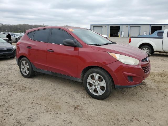 KM8JT3AC1AU082865 - 2010 HYUNDAI TUCSON GLS RED photo 4