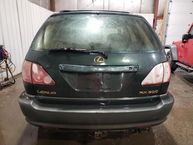 JT6HF10U2Y0128124 - 2000 LEXUS RX 300 GREEN photo 6