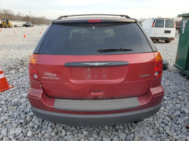 2C8GF48475R491447 - 2005 CHRYSLER PACIFICA RED photo 6