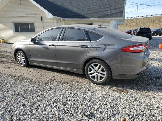 1FA6P0HD8E5366057 - 2014 FORD FUSION SE GRAY photo 2