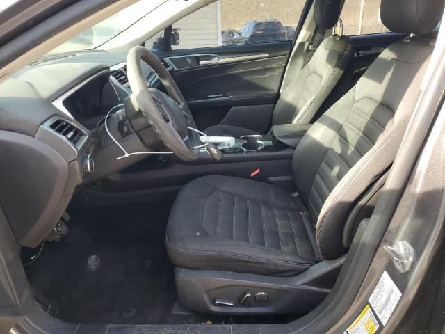 1FA6P0HD8E5366057 - 2014 FORD FUSION SE GRAY photo 7