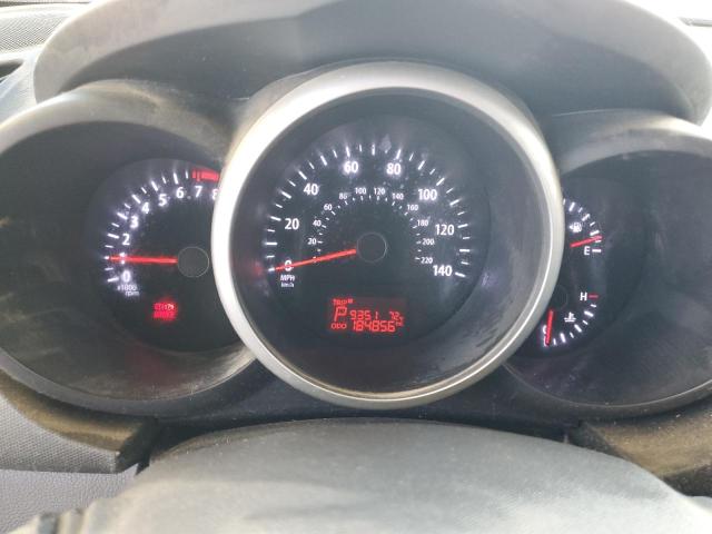KNDJT2A65D7524414 - 2013 KIA SOUL + SILVER photo 9