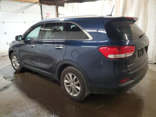 5XYPGDA38GG167169 - 2016 KIA SORENTO LX BLUE photo 2