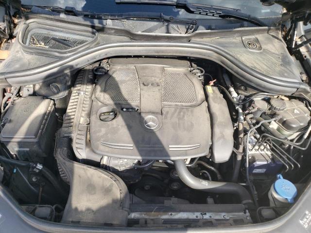 4JGDA5HB2EA391540 - 2014 MERCEDES-BENZ ML 350 4MATIC BLACK photo 12