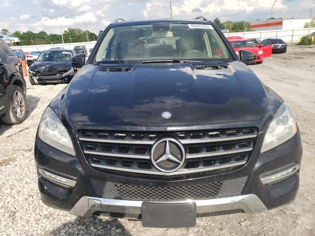 4JGDA5HB2EA391540 - 2014 MERCEDES-BENZ ML 350 4MATIC BLACK photo 5