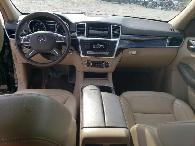 4JGDA5HB2EA391540 - 2014 MERCEDES-BENZ ML 350 4MATIC BLACK photo 8