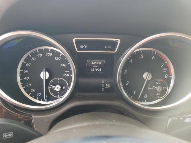 4JGDA5HB2EA391540 - 2014 MERCEDES-BENZ ML 350 4MATIC BLACK photo 9