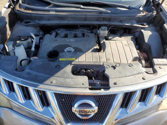 JN8AZ18W49W161328 - 2009 NISSAN MURANO S CHARCOAL photo 11