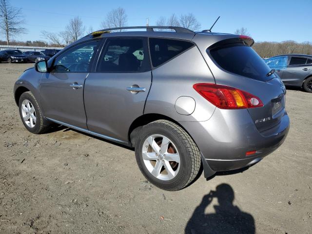 JN8AZ18W49W161328 - 2009 NISSAN MURANO S CHARCOAL photo 2