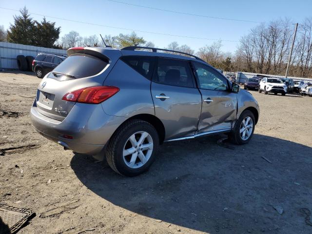 JN8AZ18W49W161328 - 2009 NISSAN MURANO S CHARCOAL photo 3