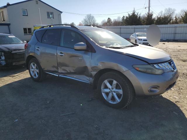 JN8AZ18W49W161328 - 2009 NISSAN MURANO S CHARCOAL photo 4