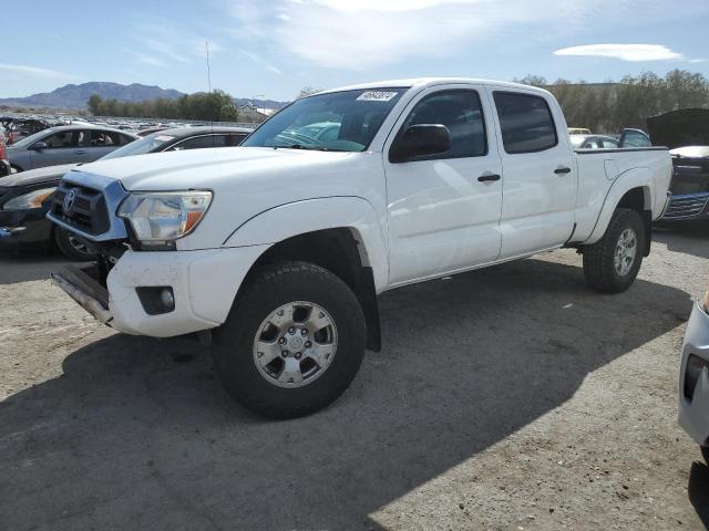 3TMMU4FN0FM084956 - 2015 TOYOTA TACOMA DOUBLE CAB LONG BED WHITE photo 1