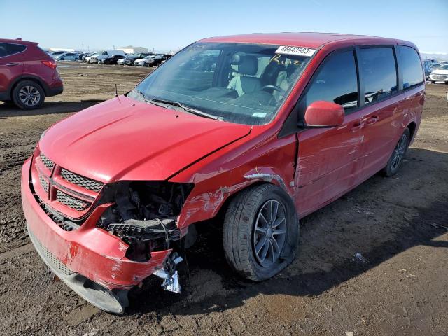 2C4RDGEG0FR747686 - 2015 DODGE GRAND CARA R/T RED photo 1