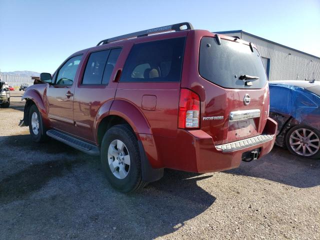 5N1AR18U06C630109 - 2006 NISSAN PATHFINDER LE 红色 照片 2