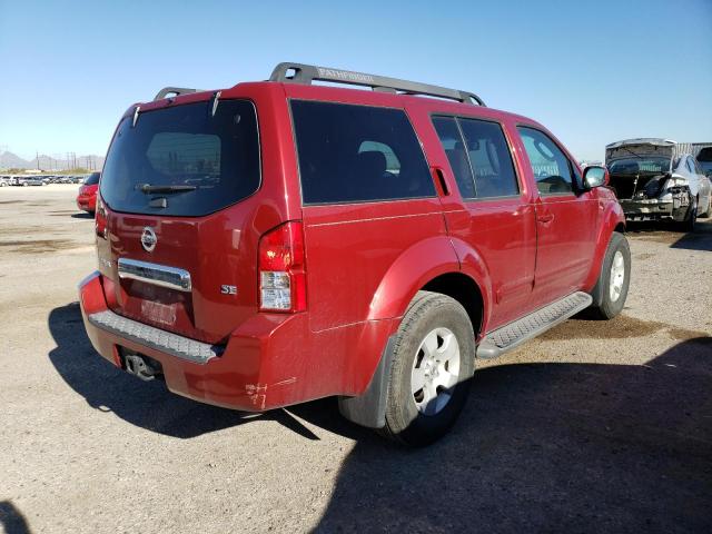 5N1AR18U06C630109 - 2006 NISSAN PATHFINDER LE 红色 照片 3