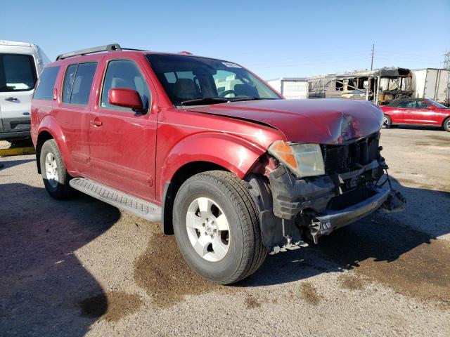 5N1AR18U06C630109 - 2006 NISSAN PATHFINDER LE 红色 照片 4