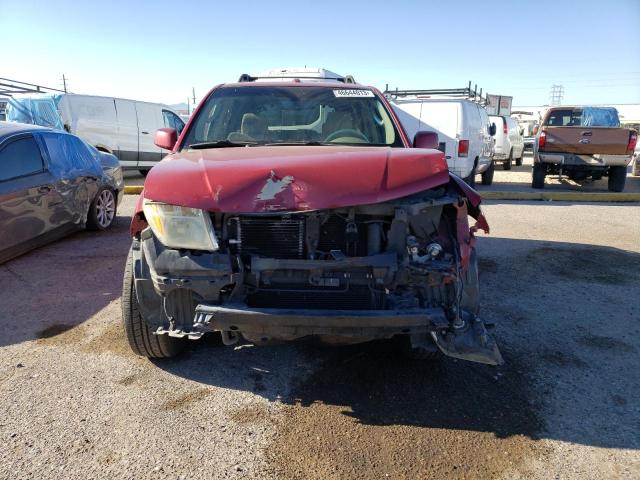 5N1AR18U06C630109 - 2006 NISSAN PATHFINDER LE 红色 照片 5