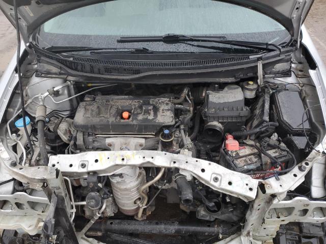 19XFB2F59CE046909 - 2012 HONDA CIVIC LX SILVER photo 11