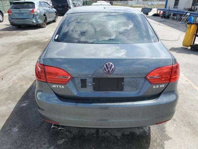 3VWDX7AJ0DM287479 - 2013 VOLKSWAGEN JETTA SE GRAY photo 6