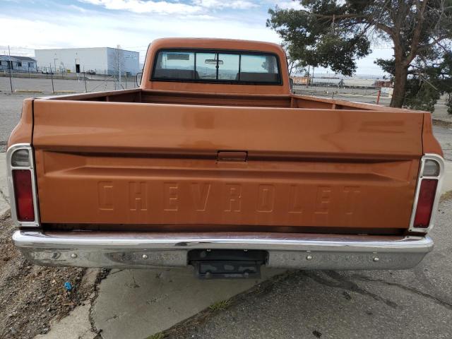 CE141Z634284 - 1971 CHEVROLET C10 ORANGE photo 6