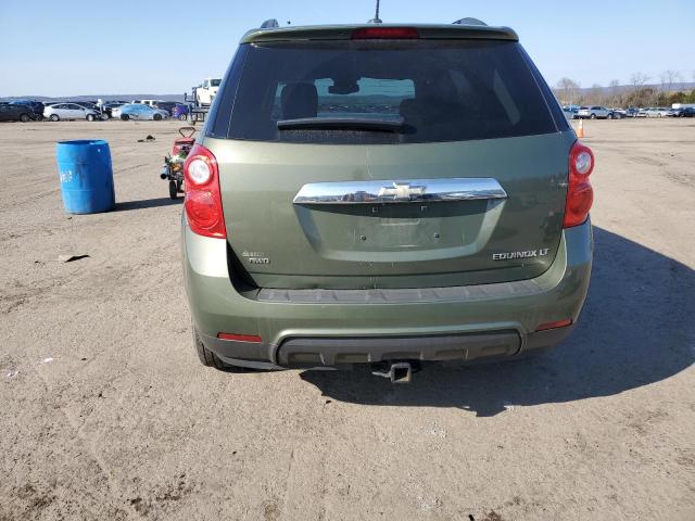 2GNFLFEK6F6160342 - 2015 CHEVROLET EQUINOX LT GREEN photo 6