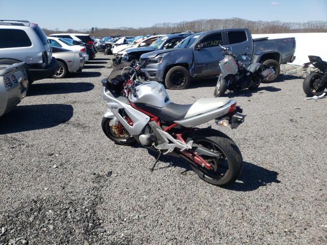 JKAEXEA186A011671 - 2006 KAWASAKI EX650 A6F SILVER photo 3