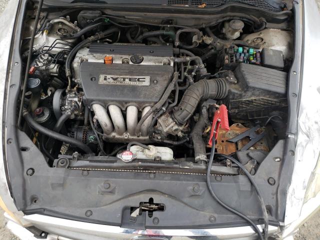 1HGCM727X6A008048 - 2006 HONDA ACCORD EX SILVER photo 11