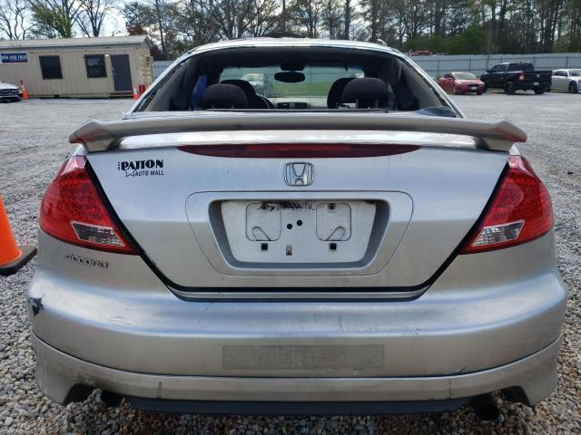 1HGCM727X6A008048 - 2006 HONDA ACCORD EX SILVER photo 6