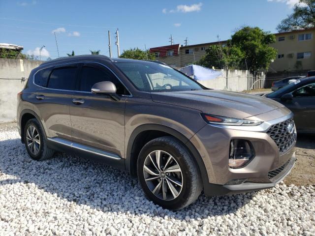 5NMS53AD6KH060655 - 2019 HYUNDAI SANTA FE LIMITED TAN photo 4