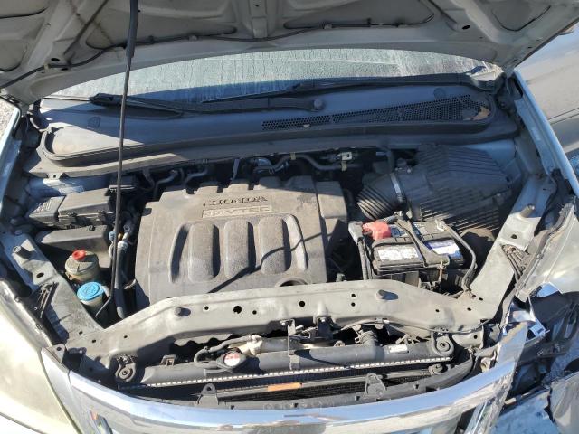 5FNRL38439B052762 - 2009 HONDA ODYSSEY EX SILVER photo 12