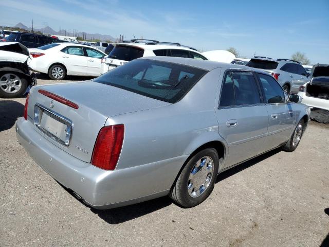 1G6KD54Y11U292572 - 2001 CADILLAC DEVILLE SILVER photo 3