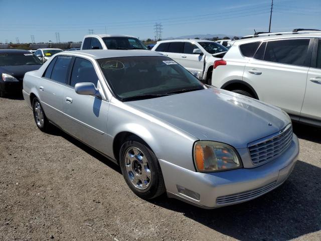 1G6KD54Y11U292572 - 2001 CADILLAC DEVILLE SILVER photo 4