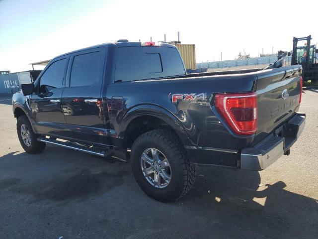 1FTFW1E59NKD57045 - 2022 FORD F150 SUPERCREW BLACK photo 2