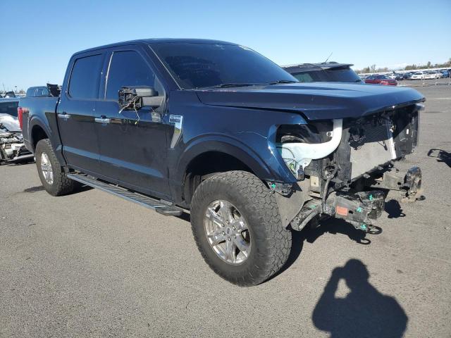 1FTFW1E59NKD57045 - 2022 FORD F150 SUPERCREW BLACK photo 4