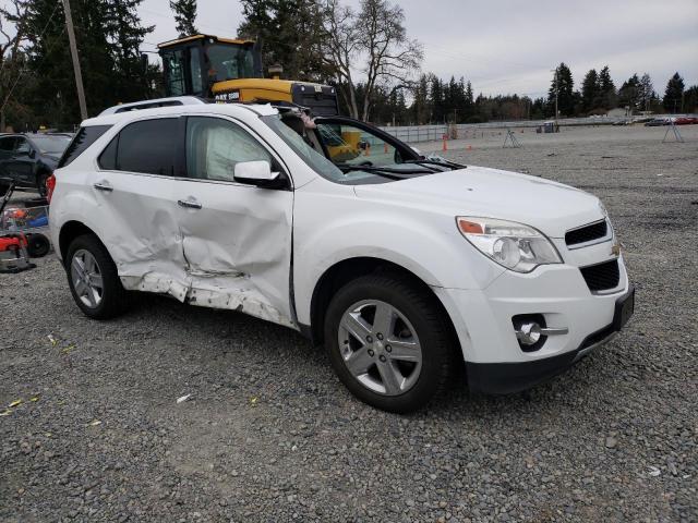 2GNFLHE30F6374327 - 2015 CHEVROLET EQUINOX LTZ WHITE photo 4