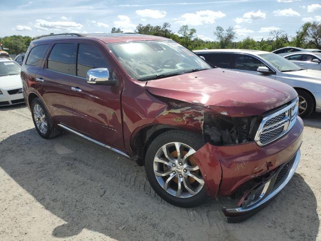 1C4RDJEG8GC437664 - 2016 DODGE DURANGO CITADEL MAROON photo 4