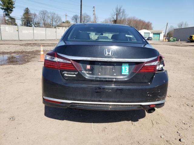 1HGCR2F3XGA217108 - 2016 HONDA ACCORD LX BLACK photo 6