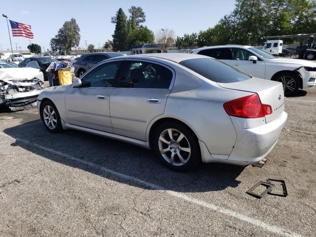 JNKCV51E16M508273 - 2006 INFINITI G35 SILVER photo 2