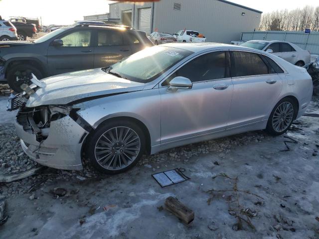 3LN6L2G95FR606397 - 2015 LINCOLN MKZ SILVER photo 1