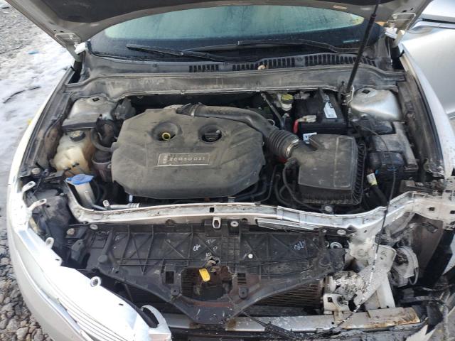 3LN6L2G95FR606397 - 2015 LINCOLN MKZ SILVER photo 11